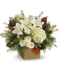 Snowy Woods Bouquet - All About Flowers 