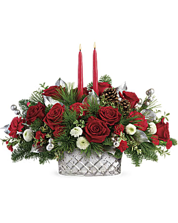 Merry Mercury Centerpiece - All About Flowers 