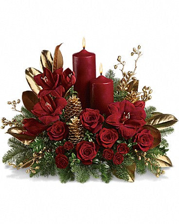 Candlelit Christmas - All About Flowers 