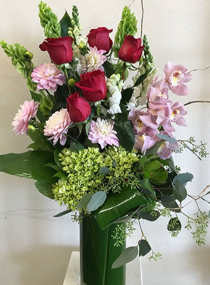 Special Flower Bouquet of Roses & Orchids Delivered by Local